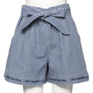 リボンベルトつきキュロット