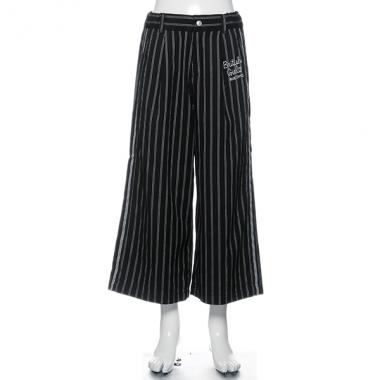 サイドラインワイドパンツ