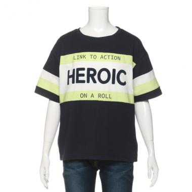 カラーブロッキングTシャツ