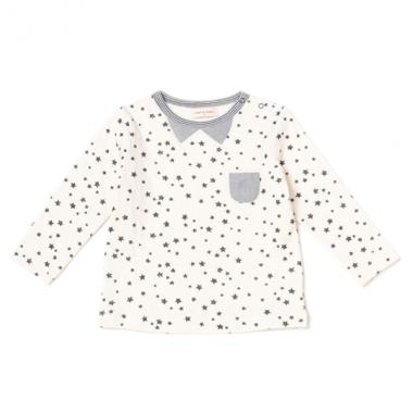 オーガニックコットン星柄Tシャツ