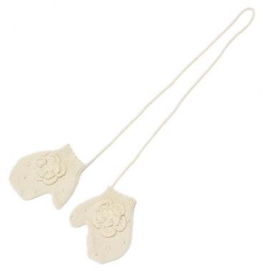 オーガニックコットンお花ミトン