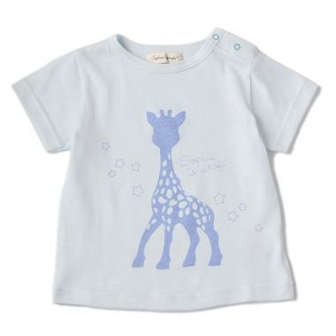 ラインスターキリンのソフィプリントTシャツ