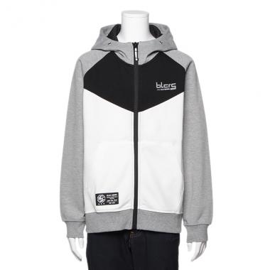 ロゴ入りジップパーカー