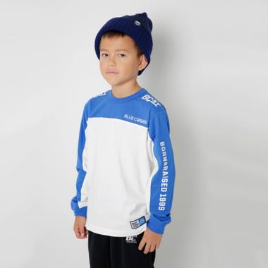 切り替えロゴTシャツ