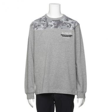 ヨーク迷彩切り替えTシャツ
