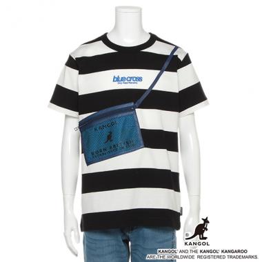 KANGOLコラボ サコッシュデザインボーダーTシャツ