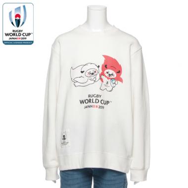 【RWC 2019(TM)】 裏毛 レンジ―デザイントレーナー