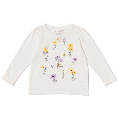 フラワープリントTシャツ