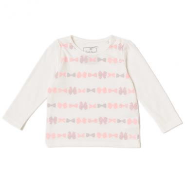 リボン柄Tシャツ