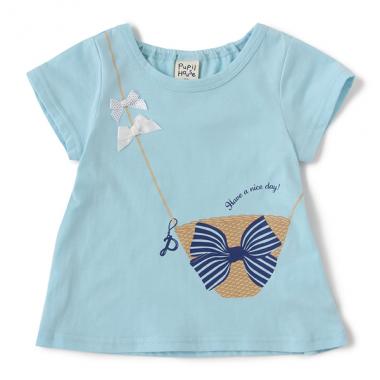 ポシェットプリントTシャツ