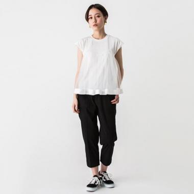 【LIEN】チュールビスチェドッキングTシャツ
