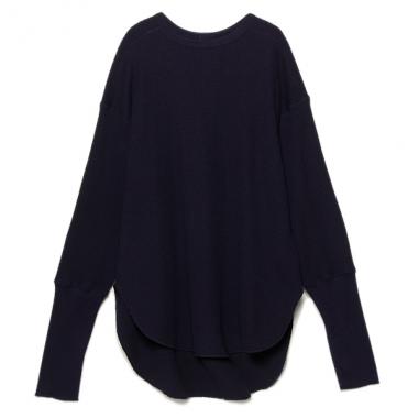 ロングリブワッフルTシャツ