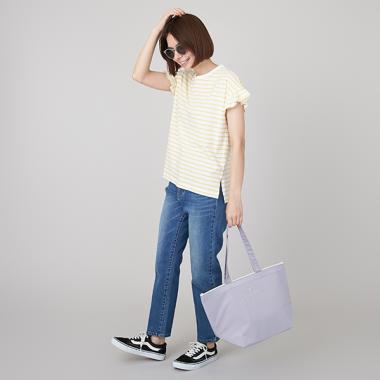 ハイウエストデニムパンツ