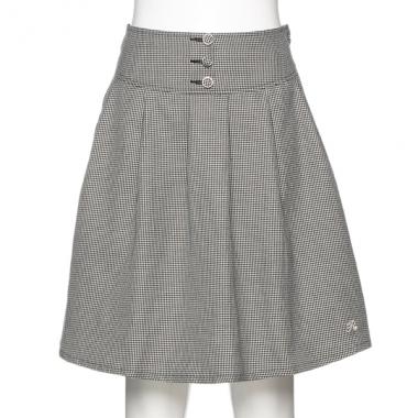 【トドラーサイズ向け】総柄タック入りスカパン