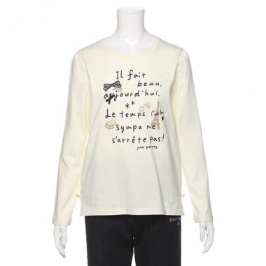 【トドラーサイズ向け】ロゴ刺しゅう入りTシャツ