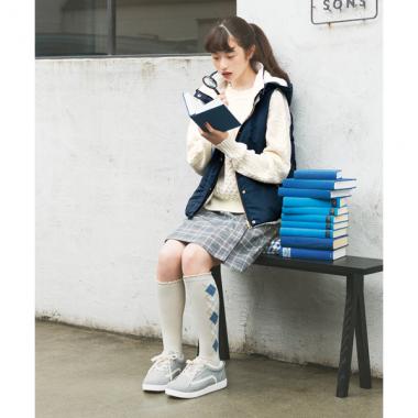 リバーシブル中わたボアベスト