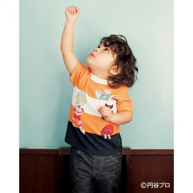 ウルトラマンシリーズコラボ 太ボーダーTシャツ