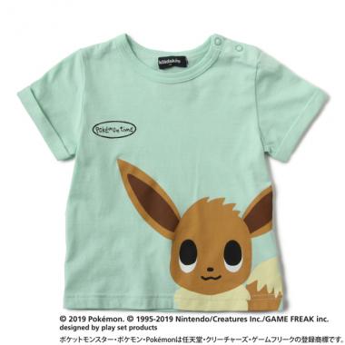 ポケモン イーブイデザインTシャツ