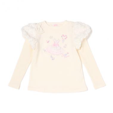 プリンセスししゅう裏毛Tシャツ