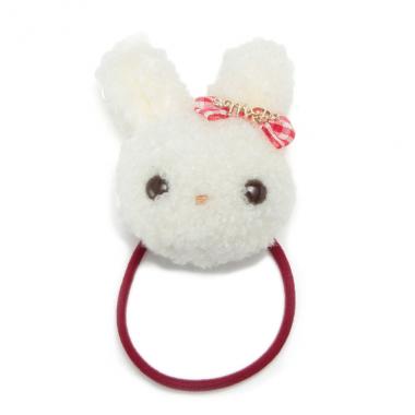 うさぎモチーフヘアポニー
