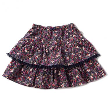 【Hello Kitty x Liberty Fabrics】 段々フリルキュロット