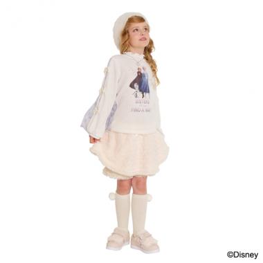 【DISNEY】 ”アナと雪の女王2”デザイン 後ろ切替Tシャツ