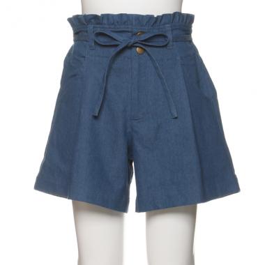 フリルハイウエストショートパンツ