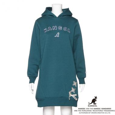 KANGOLコラボ裏起毛パーカーワンピース