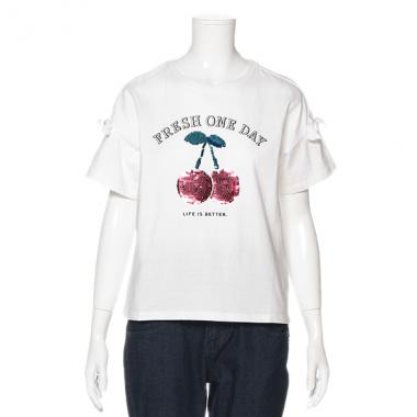 フルーツスパンコールTシャツ