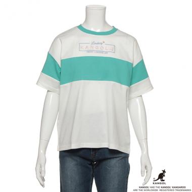 KANGOLコラボ ブロッキングTシャツ