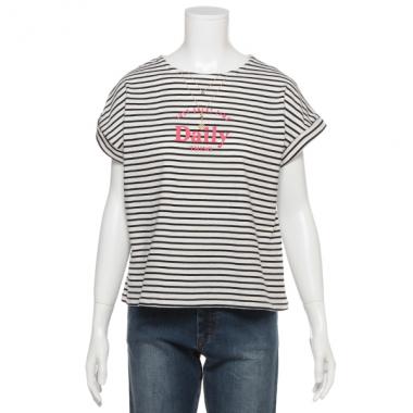 ゆったりネックレス トロンプルイユTシャツ