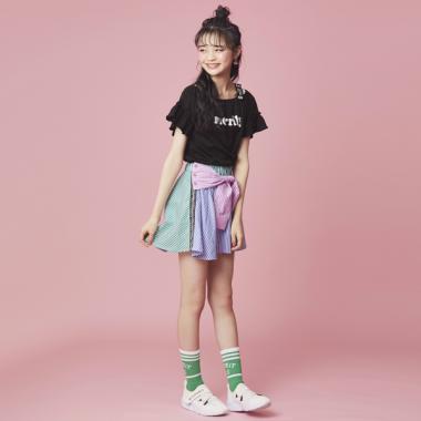 シャツ巻き風スカパン