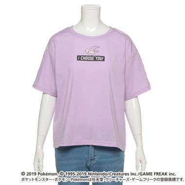 ポケモン ロゴ&サイドラインTシャツ