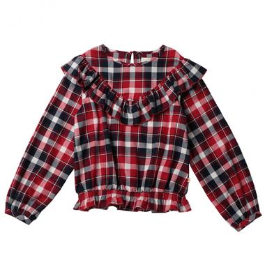 トドラー ラスティック プレイド トップ