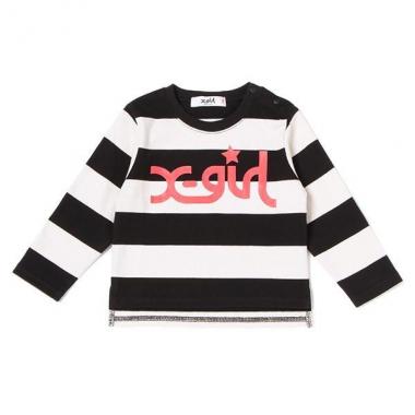 ロゴボーダーTシャツ
