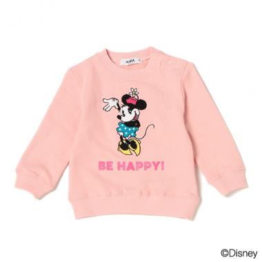 DISNEY ミニーマウス 裏毛トレーナー