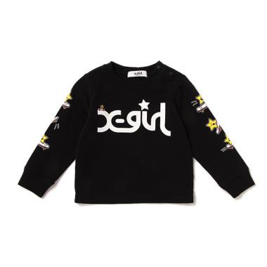 キラッキーロゴプリントTシャツ