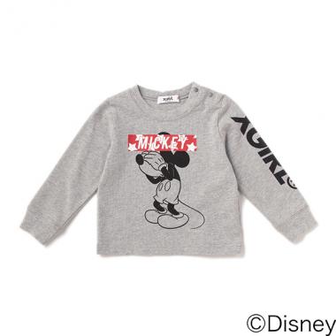 ミッキーマウスデザインTシャツ