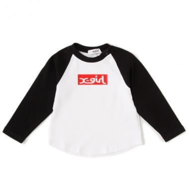 ボックスロゴラグランTシャツ