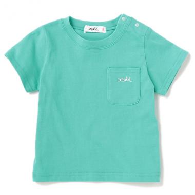 ロゴポケットつきTシャツ