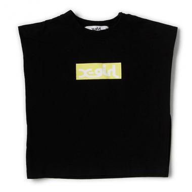 ボックスロゴミニ袖Tシャツ