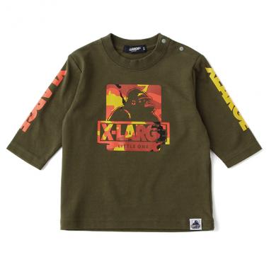 迷彩OGゴリラ七分袖Tシャツ