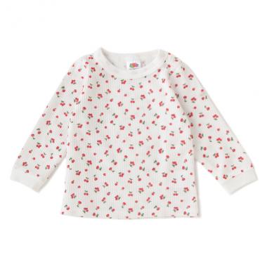 【FRUIT OF THE LOOMコラボ】 総柄ワッフルTシャツ