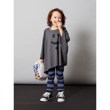 オバケプリント変形Tシャツ