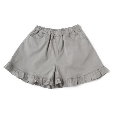 裾フリルショートパンツ