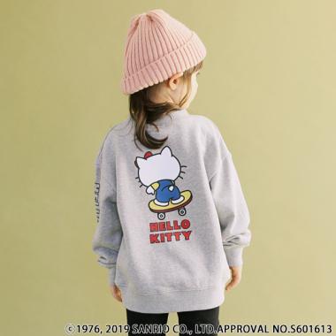 【Hello Kitty 】 裏毛 スケボーデザイントレーナー