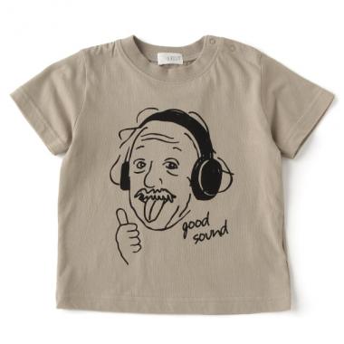 偉人プリントTシャツ
