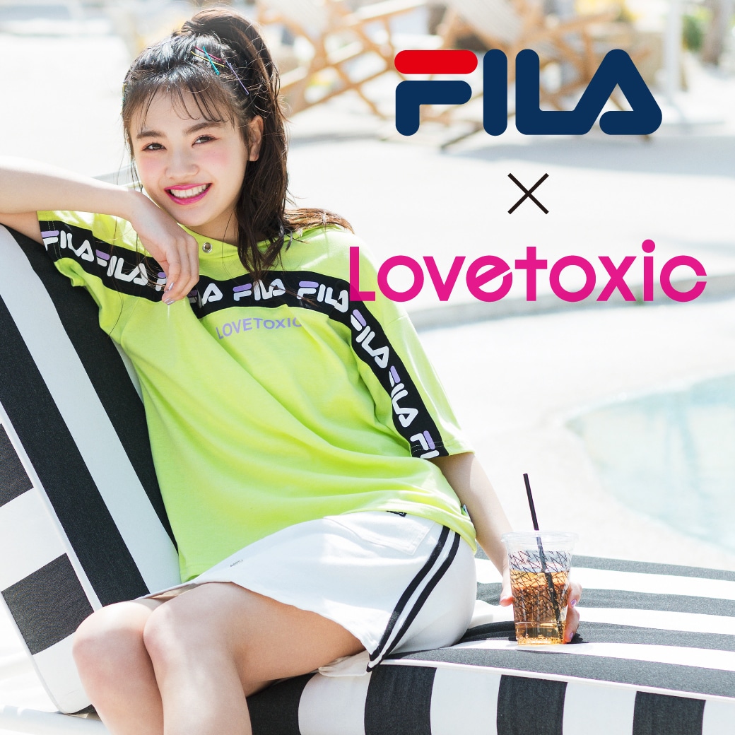 Lovetoxic×FILAコラボアイテム発売中☆