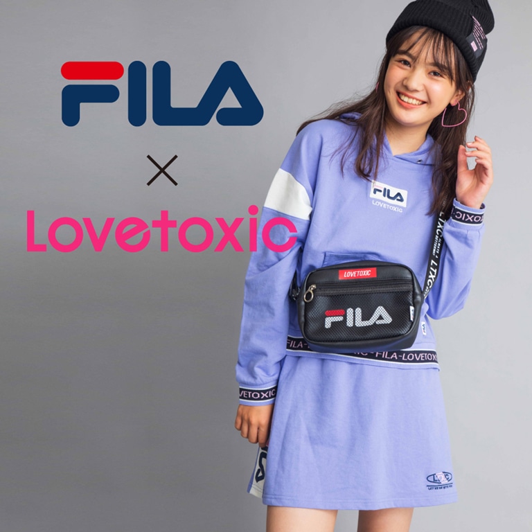 Lovetoxic FILA コラボアイテム