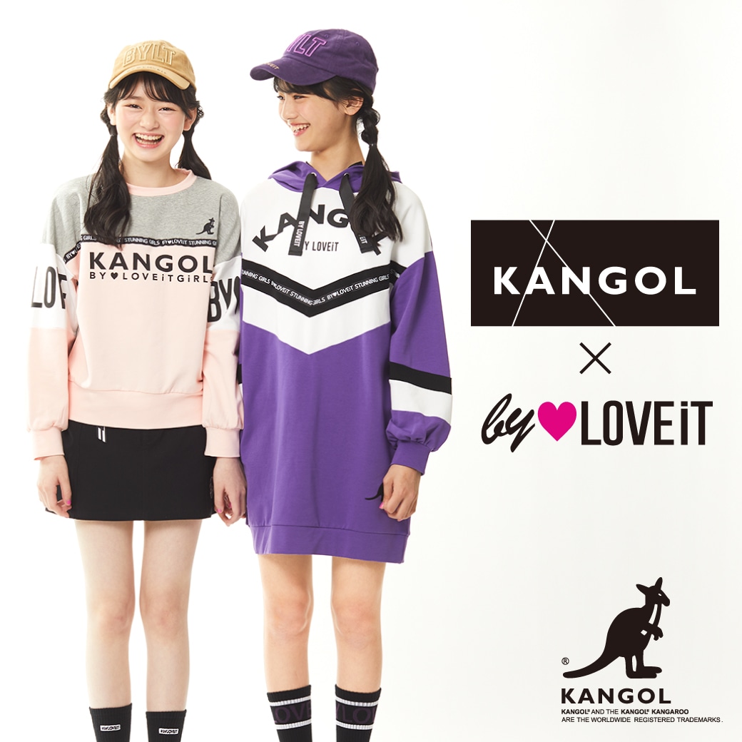 by LOVEiT × KANGOL コラボレーションアイテム